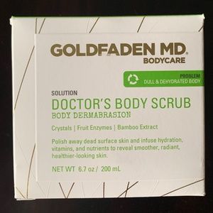 Goldfaden MD Doctor’s Body Scrub - 6.7 oz - Retail $86 New in Box